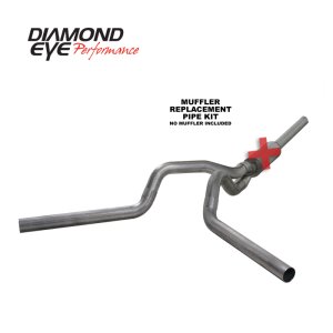 Dodge 2500 Performance Exhaust - Diamond Eye Performance - Cat Back, Dual Exit - `04-`07